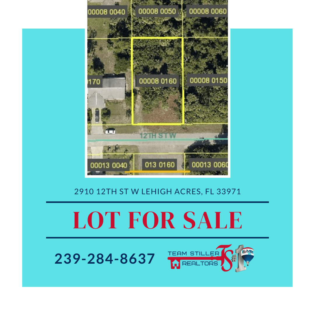 Lot for sale in Lehigh Acres, FL great location!